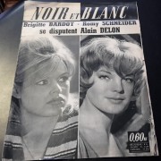 Noir et Blanc 1961 :  Romy Schneider & Brigitte Bardot Cover !