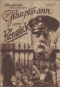 065: Der Hauptmann von Köpenick ( Richard Oswald ) Max Adalbert, Dr. Ernst Dernburg, Willi Schur, Paul Wagner, H. Vallentin, E. Wabschke, Peter Wolf, Fritz Beckmann, Arthur Mainzer, Heinrich Marlow, Heinz Sarno, Edith Karin, Gerhard Bienert, Viktor Franz,