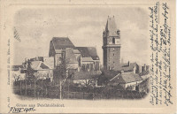 NÖ: Gruß aus Perchtoldsdorf NÖ. 1901 mit Prägerand 