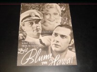 1950: Die Blume von Hawai,  Marta Eggerth,  Hans Fidesser,