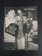 2580: Die Nacht mit dem Kaiser  ( Erich Engel ) Jenny Jugo,  R. Romanowski, Friedrich Benfer, Hans Zesch - Ballot, Werner Scharf, Hans Leibelt, Walter Steinbeck, Paul Henckels, Ernst G. Schiffner, Otto Woegerer