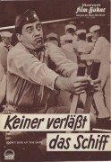 5193: Keiner verläßt das Schiff ( Norman Taurog ) Jerry Lewis, Dina Merrilli, Diana Spencer, Mickey Shaughnessy, Robert Middleton, Gale Gordon, Mabel Albertson, Claude Akins, Hugh Sanders, Richard Shannon, Chuck Wassil