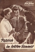 5197: Plötzlich im letzten Sommer ( Joseph L. Mankiewicz ) Elisabeth Tayler, Katherine Herburn, Montgomery Cliff, Albert Dekker, Mercedes McCambridge, Gary Raymond, Mavis Villiers, Patricia Marmont, Joan Young, Shelia Robbins, David Cameron