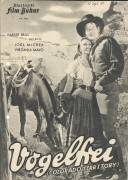 734: Vogelfrei ( Colorado Territory ) ( Raoul Walsh ) Joel McCrea, Virginia Mayo, Dorothy Malone, Henry Hull, John Archer, James Mitchell, Morris Ankrum, Basil Ruysdael, Frank Puglia, Ian Wolfe, Harry Woods