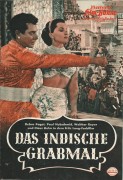 4685: Das indische Grabmal ( Fritz Lang ) Debra Paget, Paul Hubschmid, Claus Holm, Sabine Bethmann, Walther Reyer, Rene Deltgen, Jochen Brockmann, Inkijinoff, Guido Celano, Angela Portaluri, Richard Lauffen, Jochen Blume, Helmut Hildebrand, Panos Papadopu