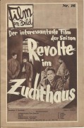Film im Bild 16 : Revolte im Zuchthaus  W. Tasskin  B. Livanov