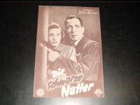 1060: Die schwarze Natter,  Humphrey Bogart,  Lauren Bacall,