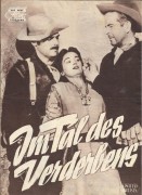 Im Tal des Verderbens  ( Lesley Selander )  Robert Stack, Joan Taylor, Charles McGraw, Peter Graves, Keith Larsen, William Pullen, Richard Cutting, Douglas Kennedy, Walter Reed