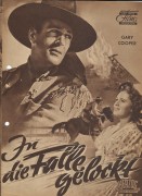 In die Falle gelockt ( William Wyler ) Gary Cooper, Walter Brennan, Fred Stone, Doris Davenport, Forrest Tucker, Lilian Bond, Paul Hurst, Chill Wills, Charles Halton, Tom Tyler, Lupita Tovar, Dana Andrews, Julian Rivero, Roger Gray, Arthur Aylesworth, Tre