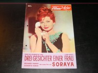 45: Drei Gesichter einer Frau,  Soraya,  Richard Harris,