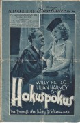 IFK: Nr: 80 : Hokuspokus ( Premieren Ausgabe ) Willy Fritsch  Lilian Harvey