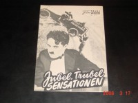 2411: Jubel, Trubel, Sensationen (Robert Youngson) Charlie Chaplin,  Stan Laurel, Douglas Fairbanks, Oliver Hary, Houdini, Pearl White, Harry Langdon, Ben Turpin