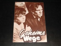 2507: Geheime Wege ( Phil Karlson ) Senta Berger,  Richard Widmark, Sonja Ziemann, Charles Regnier, Walter Rilla, Howard Vernon, Heinz Moog, Hubert von Meyerinck, Oskar Wegrostek, Stefan Schnabel, Elisabeth Neumann-Viertel, Helmuth Janatsch, John Horsley,