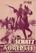 Der Schatz im Silbersee ( Karl May ) ( NFP )  ( LILA )  Lex Barker, Pierre Brice, Götz George, Karin Dor, Herbert Lom, Marianne Hoppe, Eddie Arent, Jan Sid, Ralf Wolter, Mirko Bauman, 