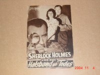 Sherlock Holmes :  NFP. 3007  Christopher Lee  Senta Berger