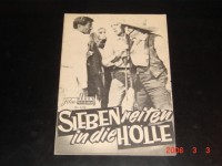 4113: Sieben reiten in die Hölle (Serge Bourguignon) Yvette Mimieux, Max von Sydow, Efrem Zimbalist jr., Yvette Mimieux, Gilbert Roland, Emilio Fernandez, Herny Silva, Nino Castelnuovo