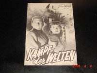 4241: Kampf der Welten (Byron Haskin) Gene Barry,  Sir Cedric Hardwicke, Ann Robinson, Les Tremayne, Bob Cornthwaite, Sandro Giglio, Lewis Martin, Houseley Stevenson, jr. , Paul Frees, Bill Phipps, Vernon Rich