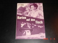 4324: Karten auf den Tisch (J. Franco) Eddie Constantine, Sophie Hardy, Francoise Brion, Fernando Rey, Alfredo Mayo, Ricardo Palacois, Marcelo Arroita, Vincente Roca