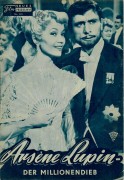 601: Arsene Lupin - der Millionendieb (Jacques Becker) O. E. Hasse, Liselotte Pulver, Robert Lamoureux, Georges Chamarat, Henri Rollan, Sandra Milo, Renaud Mary, Paul Muller, Pierre Stephen, Daniel Ceccaldi, Huguette Hue