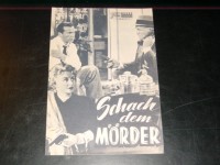 831: Schach dem Mörder (Joe Kane) Vera Ralston,  Lee van Cleef, David Brian, Sidney Blackmer, Virginia Grey, Warren Stevens, Barry Kelley, Richard Karlan, Frank Puglia, Elisha Cook, Ian Mac Donald, Greta Thyssen,, Claire Carleton, Hank Worden