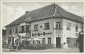 NÖ: Gruß aus Neumarkt an der Ybbs 40er Jahre Gasthaus Hans Weginger und Shell Tankstelle