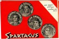 Spartacus ( Stanley Kubrik ) Kirk Douglas, Jean Simmons, Laurence Olivier, Charles Laughton, Tony Curtis ( Wallenstein Kino ! )